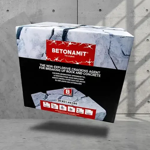 Fundament zerstören mit Betonamit