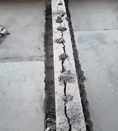 Betonsockel einfach entfernen mit BETONAMIT