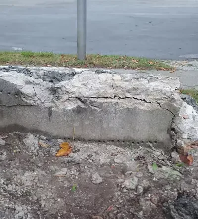 Mäuerchen im Garten abbrechen - BETONAMIT macht´s einfach
