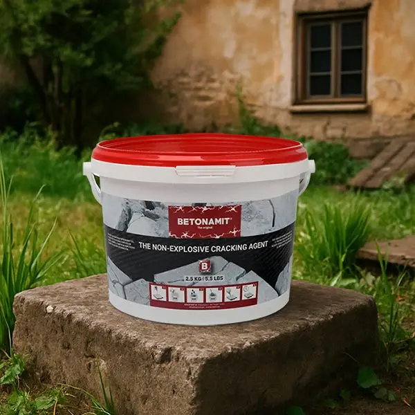 BETONAMIT® 2,5 kg – nicht-explosives Quellsprengmittel im Eimer