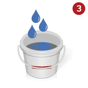 Instruction BETONAMIT - Add cold water