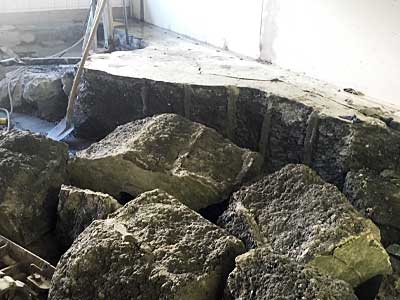 Zerkleinerung Betonfundament Zerkleinerung Betonfundament