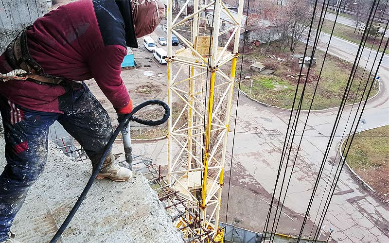 Beton zertrümmern - wie macht man das am besten?