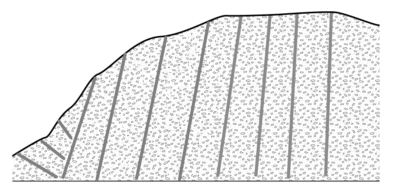 Felsabbau